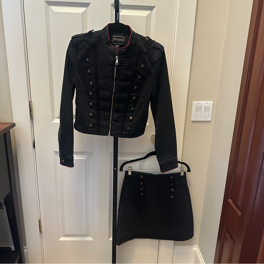 Guess Botton Detail Matching Jacket (Size Medium)… - image 6